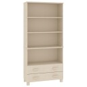 vidaXL Highboard HAMAR heltre furu honningbrun