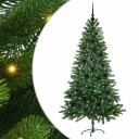 Juletre med 150 LED med stativ grønn 150 cm PE