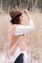 JOHANNA vest beige rosa