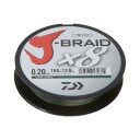Daiwa J-Braid X8 multifilament sene - 300 meter - 0,13 mm