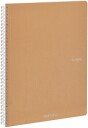 Notatbok EcoQua Original Spiral A4 Blank Brun