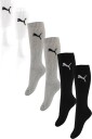 PUMA Puma Unisex Crew Sock 6P Ecom - Grey - 39-42