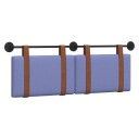  Hengende Hodegavl Ensfarget Jeans blå 130 x 55 x 5 cm Antikk PU