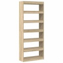 Sonoma Eik Bibliotekk Sonoma eik Konstruert tre 80 x 30 x 198 cm