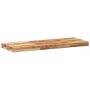  Flytende hylle 80x30x4 cm oljebehandlet heltre akasie