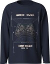 Name It Nkmvictor Ls Nreg Top   NAVY BLAZER   122 128