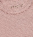 Blå Body I/e   Rib   Pale Mauve Melert   Blå   56   Langermet Body   Rosa