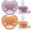 Philips Avent Soft Sut 6/18 måneder Lilla/Orange
