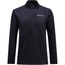 Peak Performance M Trail Polartec Half Zip Svart Golfgenser herre Black Small