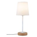 Paulmann - Stellan Bordlampe White/Wood