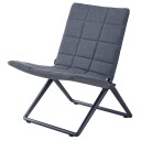 Cane line Traveller sammenleggbar stol grå Airtouch