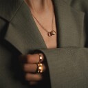 Daniel Wellington DW Elan Unity Necklace One Size Roségull