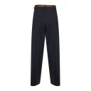 Max Mara Studio Dame Bukser Blå L,