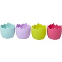 Silikon Bakeform Knust Egg Sett/4 