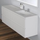 Copenhagen Bath Malmø Servantskap 160 160x45x60 cm med servant Hvit Matt