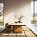 Ryetepper   Lana Natural Cotton Shaggy beige/brun Størrelse: 240 x 340 cm