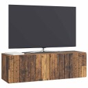  Vegghengt TV skap Gammelt tre 98 x 31 x 30 cm Konstruert tre