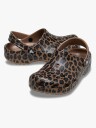 Crocs Sepia/Leopard Classic Animal Clog 25 26