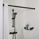 Sealskin Dusjforhengstang 80-130cm Svart