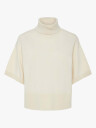 Y.A.S Emila 2/4 Roll Neck Knit Pullover Beige XL