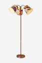 PR Home   Gulvlampe Amy Flex 3 bomull   Gull