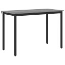 vidaXL Spisebord 110 x 100 x 75 cm METALL
