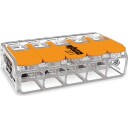 Wago Koblingsklemme 221-615 Med Åpner Transparent 5-Leder