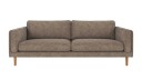 Rowico Home Braden 3 seters sofa Mørk beige Anna 6 Eikben