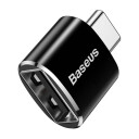 Baseus CATOTG-01 USB-C til USB-A Adapter Svart