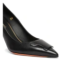 Santoni Dame Sko Svart 38 EU,