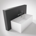 Pulcher Frozen Tub 158 Badekar 158x68 Solid Matt Hvit SolidTec