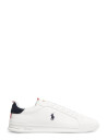Polo Ralph Lauren Heritage Court Ii Leather Sneaker - White - 47