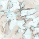 Calazo förlag Högalpin karta Áhkká & Sarektjåkkå 1:25.000 OneSize, NoColour