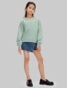 Calvin Klein Ck Crewneck Sweatshirt Green 128