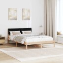  Sengestamme Brunt og svart 135 x 190 cm Heltre furu