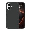 Ferrelli iPhone 17 magnetisk Liquid silikon deksel svart