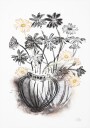 Dark Flowers Plakat Plakat / 40x50cm
