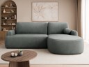 Branrel 3 seters sofa med divan   grå