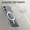 Tech-Protect Hybrid MagSafe Deksel for iPhone 16 Gjennomsiktig