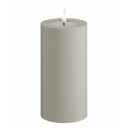 Deluxe Homeart LED utendørs blokklys 7,5x15 cm sand