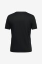 Only Carmakoma   T skjorte Carbeau S/S O Neck Jeans Tee Jrs   Svart
