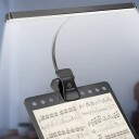 Glocusent Music Stand Wireless Light for Music Stand USB-C 4000mAh (black)
