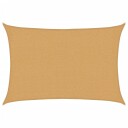  Solseil 160 g/m² rektangulær sand 2x2,5 m HDPE 4002028