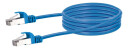 SCHWAIGER nettverkskabel - 50 cm - blå