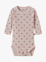Lil"Atelier Nbfnoel Nia Wool Ls Slim Body Lil Noos   Pink   80