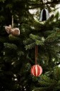 Broste Copenhagen Sphere Julekule Medium Lilla