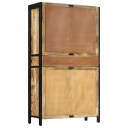 Highboard 100x40x175 cm grov heltre mango 8720845749736