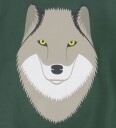 DYR Cph Collegegenser   Dyrebelg   Dark Forest Ulv   DYR   6 år (116)   Collegegenser Armygrønn Grønn