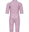 Hummel Hmlmini Bee Aop Swimsuit 3/4 Sl   Purple   98