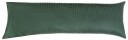 Borg Living Putetrekk - 50x150 cm - Stripet Mørk grønn - 100% Bomullssateng